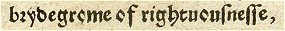 bridegroom of righteousness